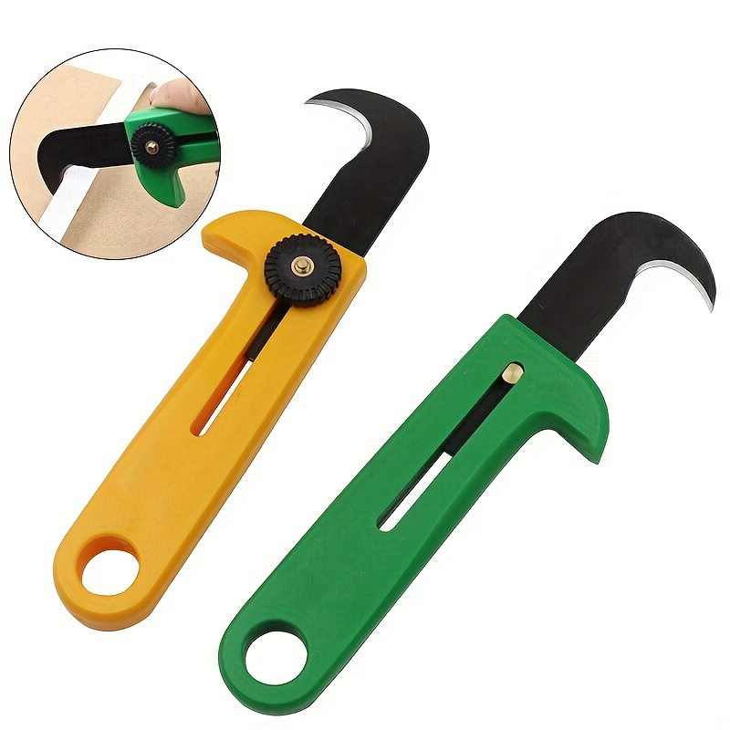 Box Opener Double-sided Blade Safety Box Cutter Utility Knife Parcel  Package Tape House Office Security Knife Tools