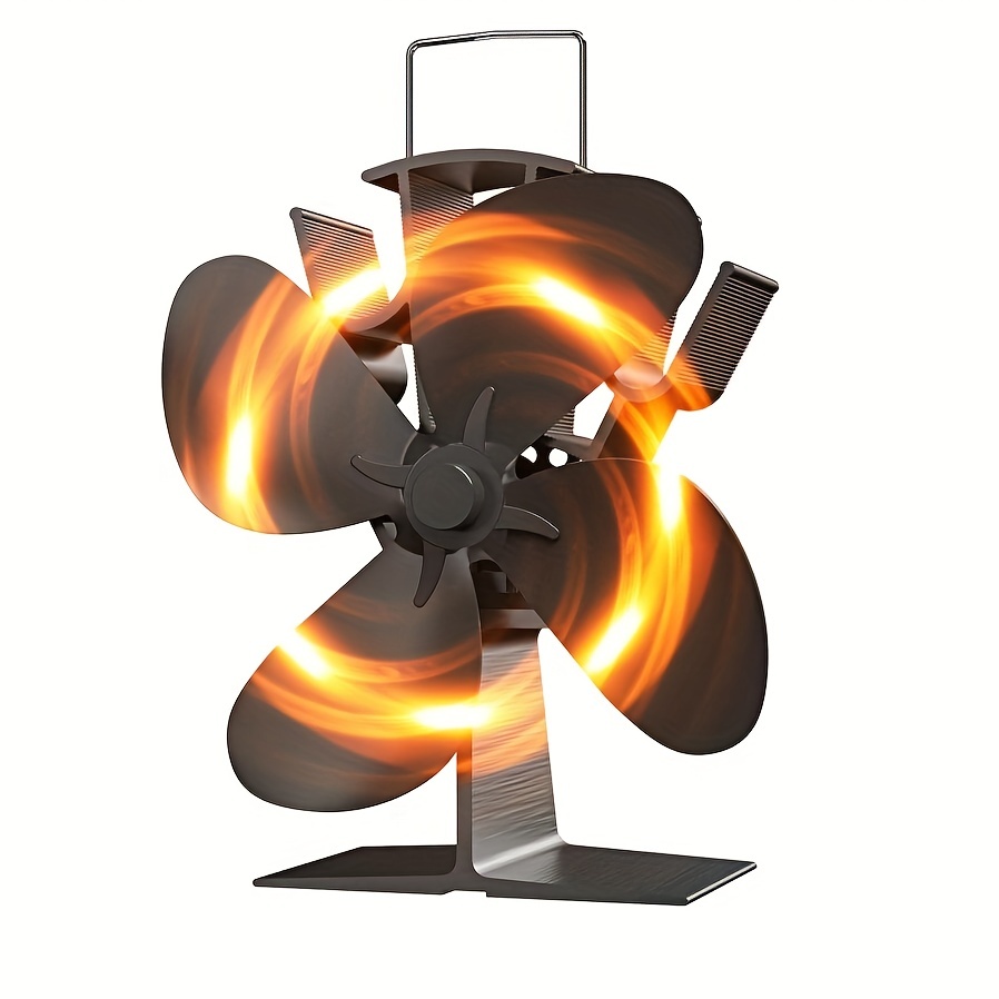 Ventilador de Estufa 6 Palas, Ventiladores para Chimeneas, Ventilador Estufa  Leña para Estufas de Pellets/Gas/Estufas de Leña/Ventilador  Calor/Utensilios Chimenea/ Circulación de Aire Caliente : :  Bricolaje y herramientas