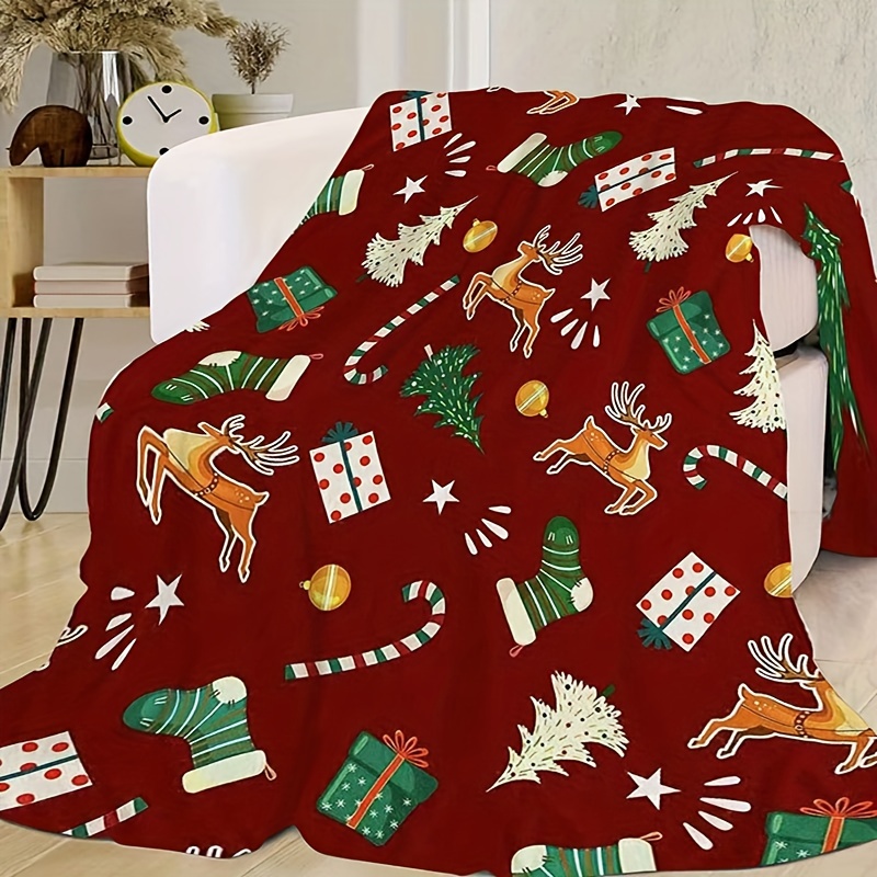Manta personalizada Manta personalizada con foto Regalo de Navidad par –  santacalcetines