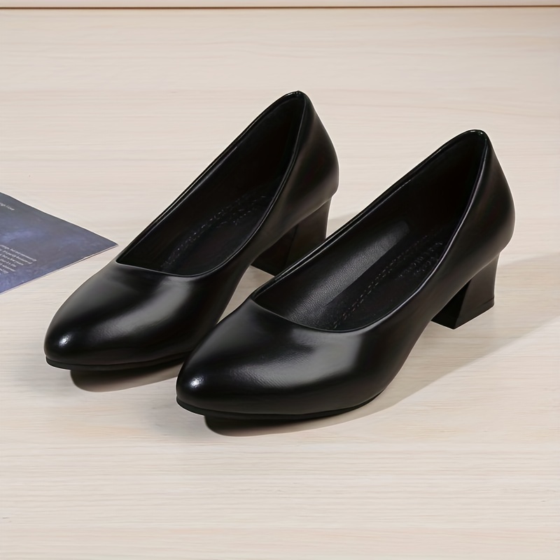Zapatos De Vestir Negros Para Mujer - Temu
