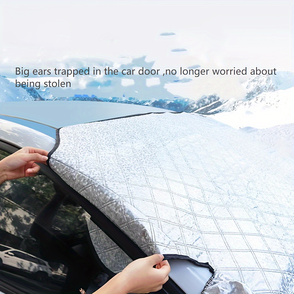 1 Stück Winter Auto Schneedecke, Faltbare Windschutzscheibe Schneedecke Für  Auto Sonnenblendenbrett, aktuelle Trends, günstig kaufen