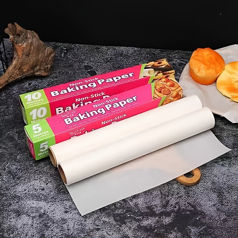 8m Parchment Paper Roll for Baking Non-stick Oil Paper Wax Paper