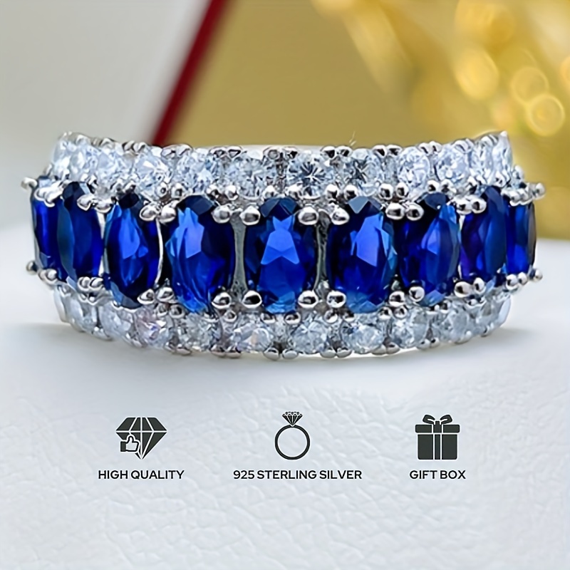 Blue sapphire ring on sale canada