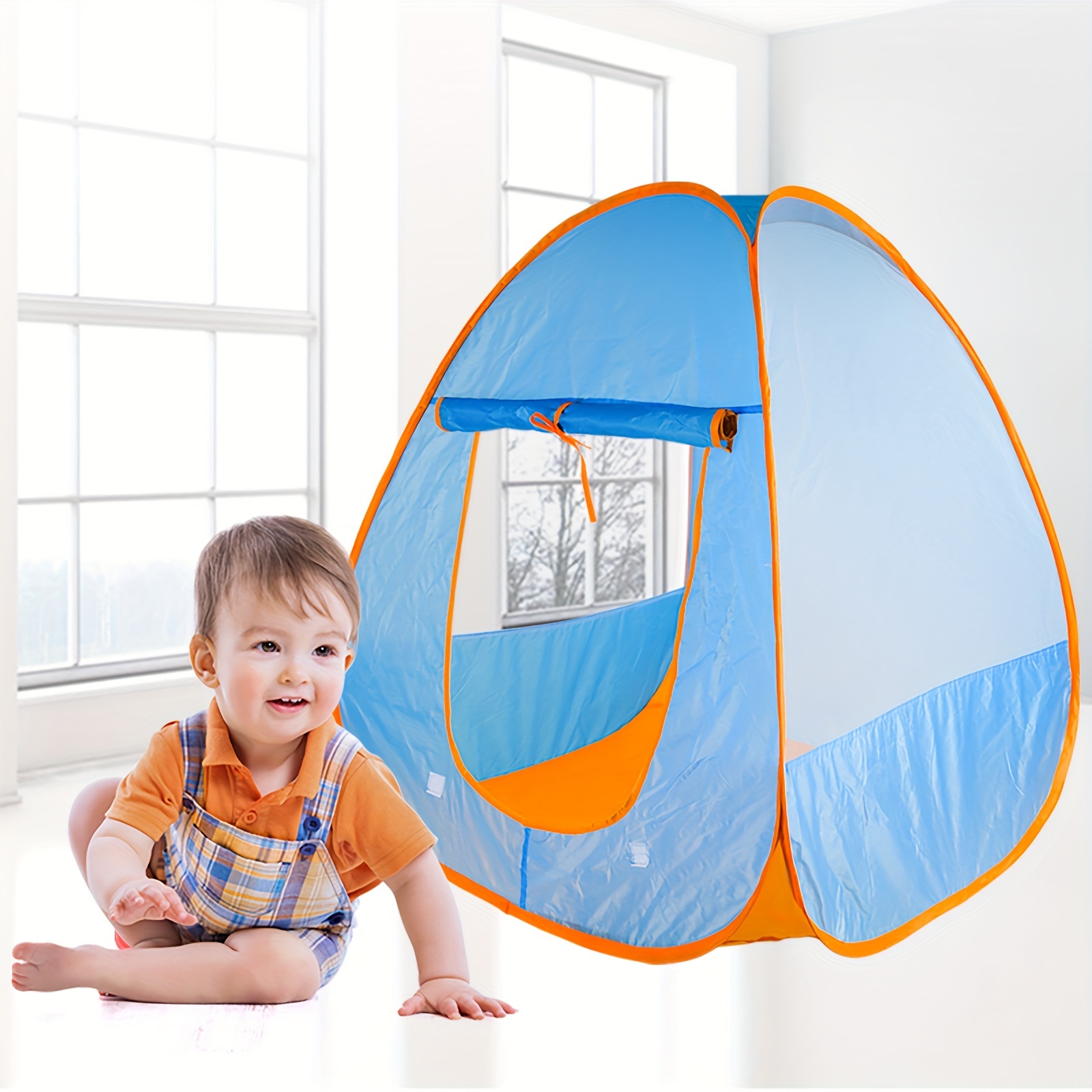 Tente pour enfants entièrement automatique Parent-enfant Interactive Indoor  Play Tent Cadeau pour enfants