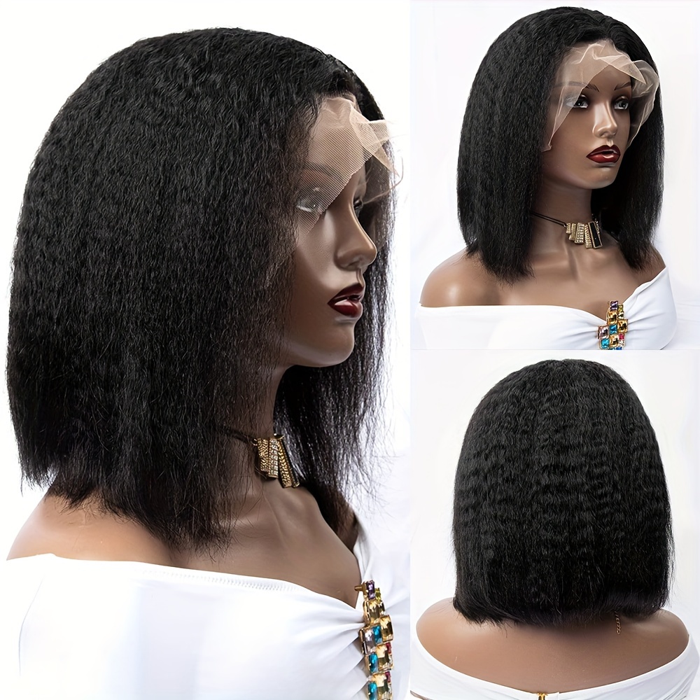 Kinky Lace Wig Human Hair - Temu - Page 2