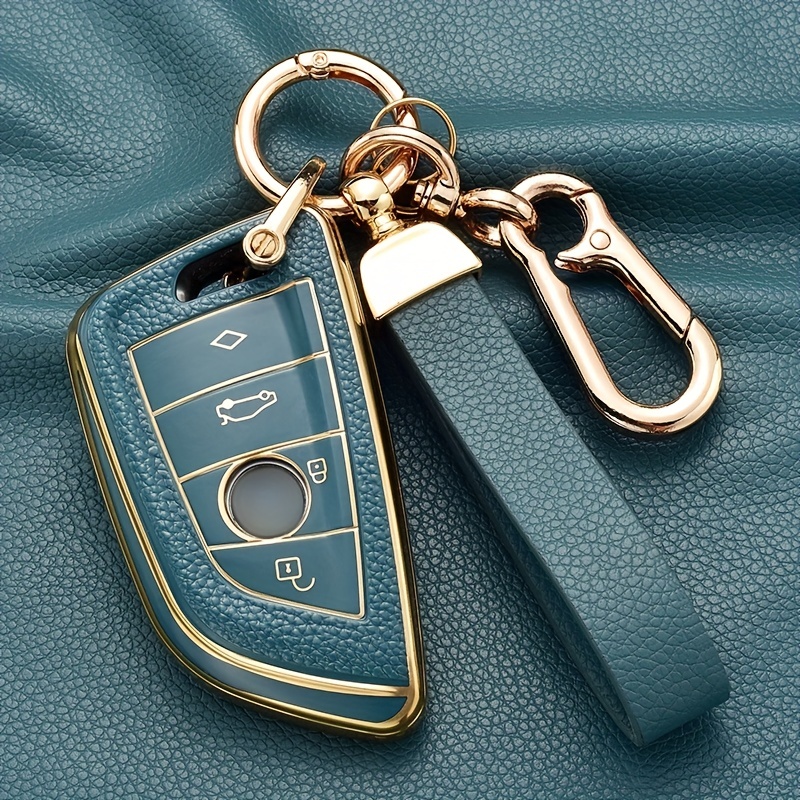  Elegananccy for BMW Key Fob Case Cover, Smart Key