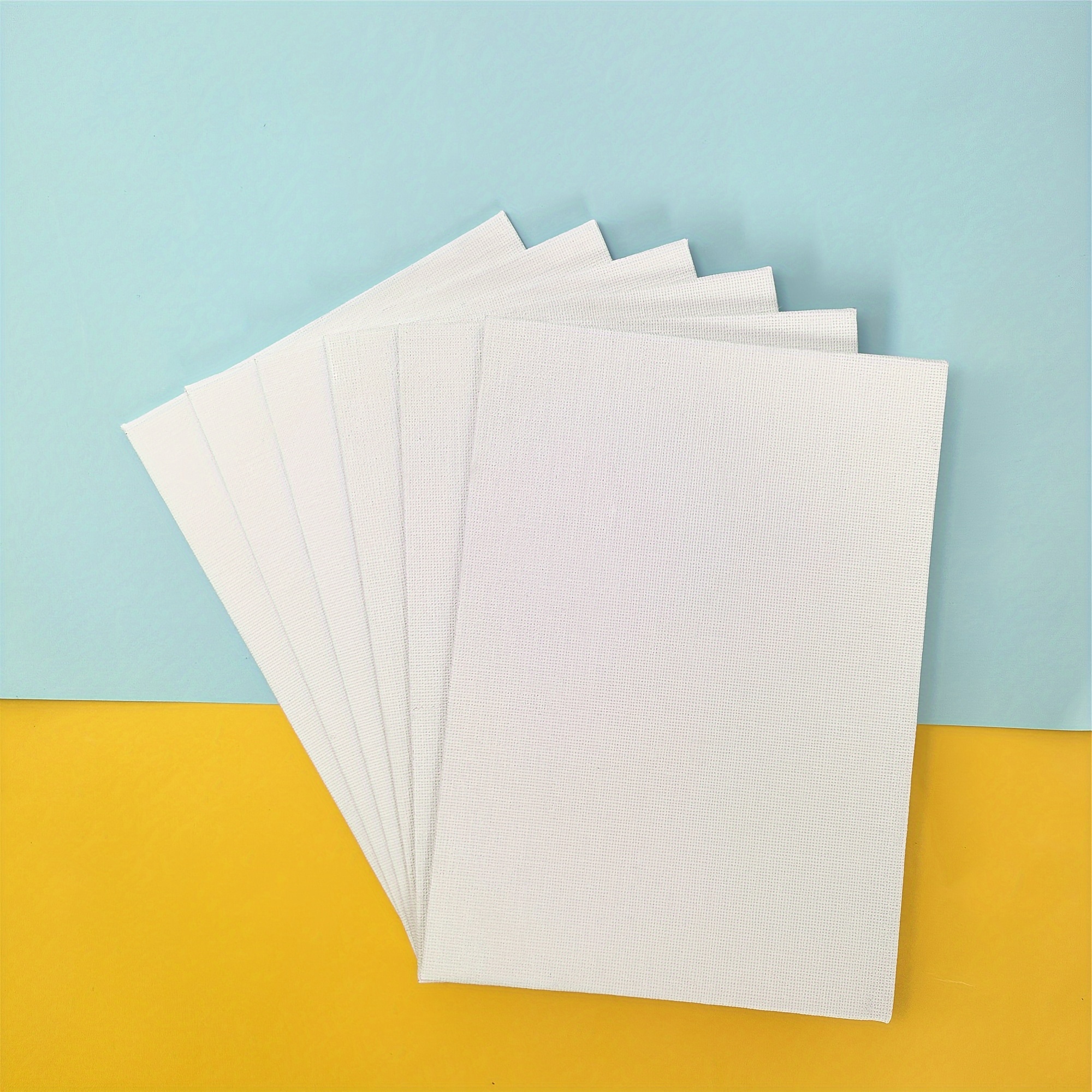  Painting Canvas Panels 5x7 Inch, 24 Bulk Pack - 8 Oz Triple  d 100% Cotton Acid Free Canvases For Painting, White Blank Flat Canvas  Boards For Acrylic, Oil, Watercolor & Tempera Paints