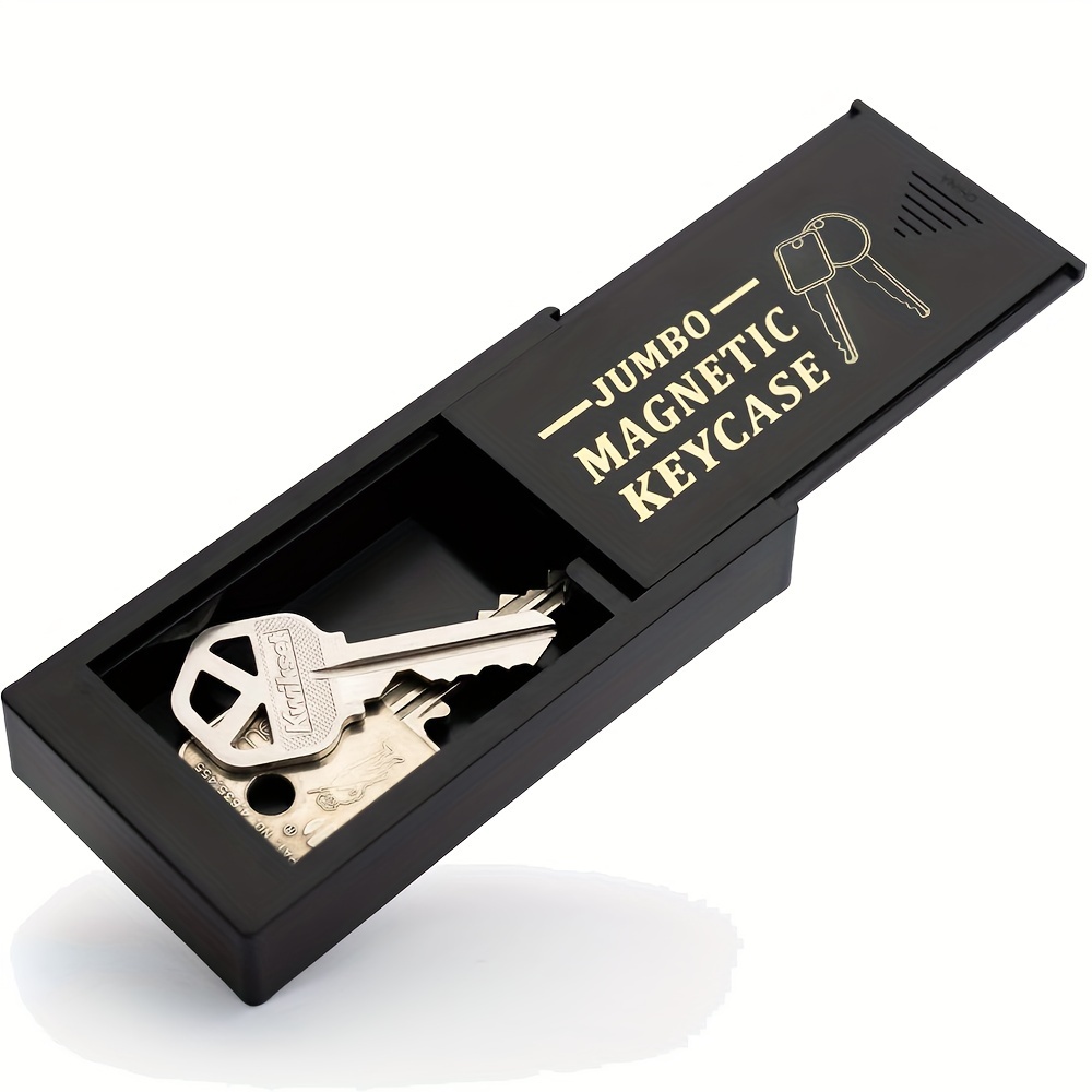 Magnetic Car key Holder case spare emergency Outdoor Stash Key