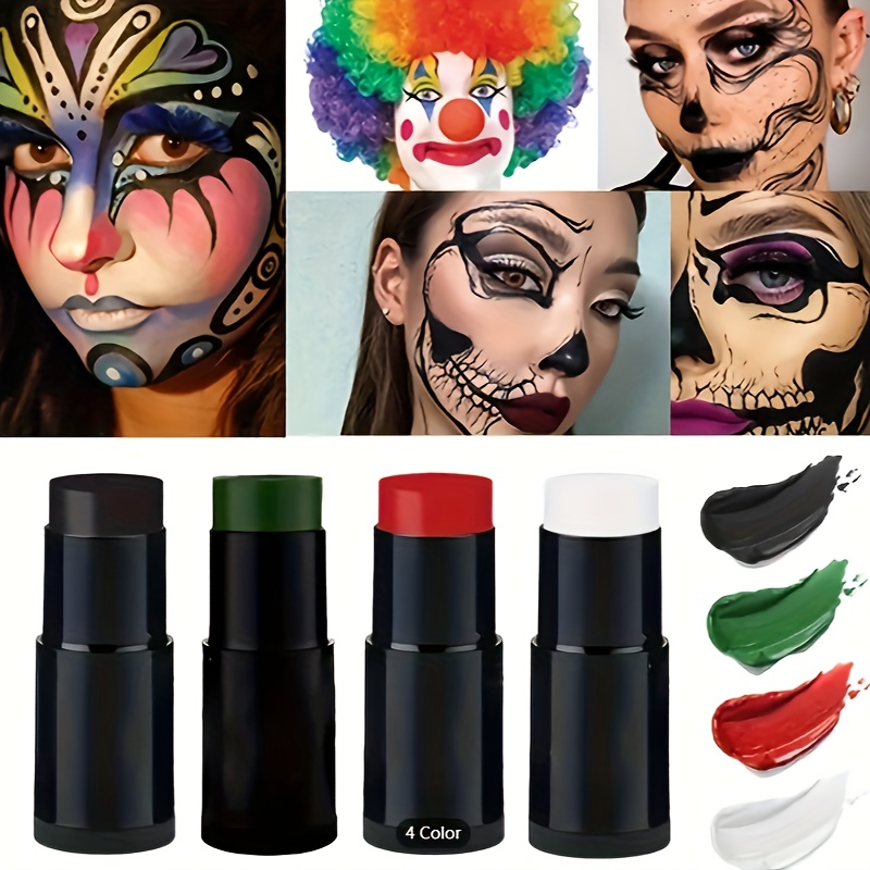 Face Body Paint Stick Clown Makeup Cream Face Paint For Nose - Temu