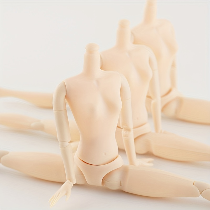 High Quality Kids Toy 1/6 Jointed DIY Movable Nude FR Doll Body For 11.5  Doll