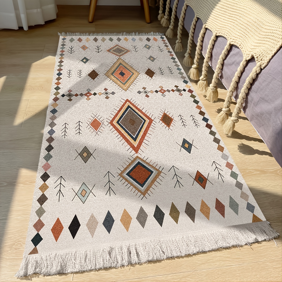 Bohemian Traditional Area Floor Mat Home Entry Door Floor - Temu