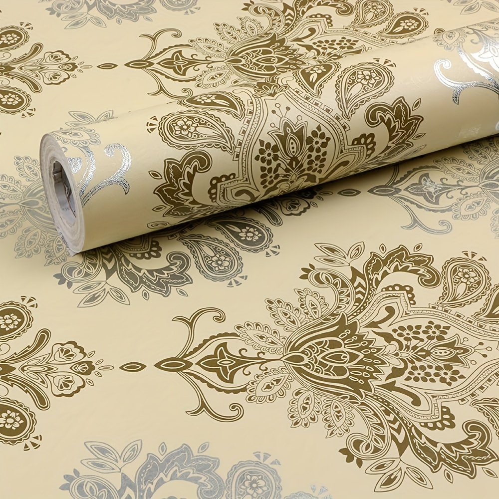 Papel de contacto de mármol, 23.6 x 393 pulgadas, papel tapiz de mármol  amarillo brillante para despegar y pegar, papel de pared de vinilo