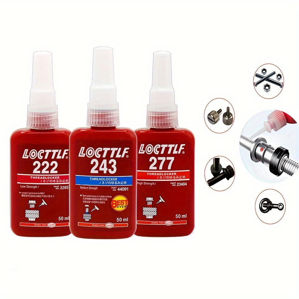 Loctite 44089 Loctite 243 Threadlocker Adhesive Super Nut Lock 10ml