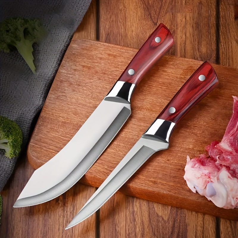 Forged Stainless Steel Sharp Boning Knife, Commercial Knife, Cow And Sheep  Killing Knife, Kitchen Multi-purpose Knife, LN9195