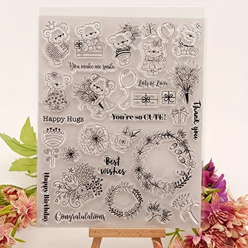 Acrylic Stamps For Crafts - Temu