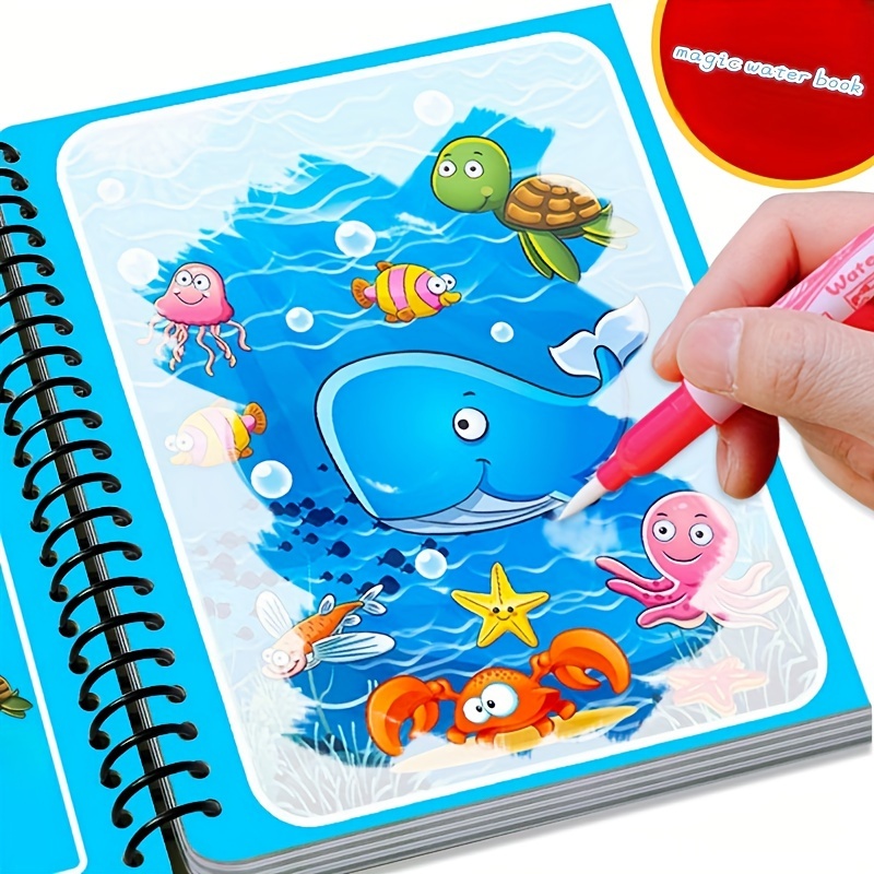 Watercolor Magic Book - Temu