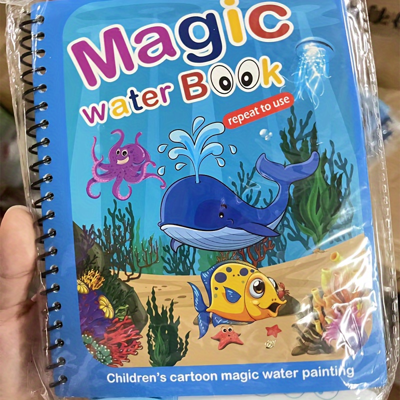 Watercolor Magic Book - Temu