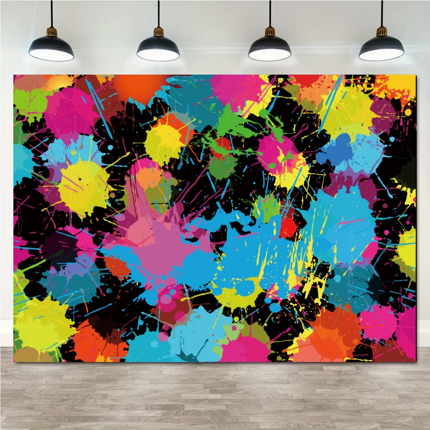 Paint Party Decorations Art Party Honeycomb Centerpiece Sip And