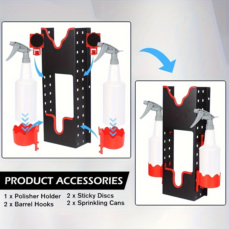 10 Uds Soporte Adhesivo Para Botella De Spray Ganchos De - Temu