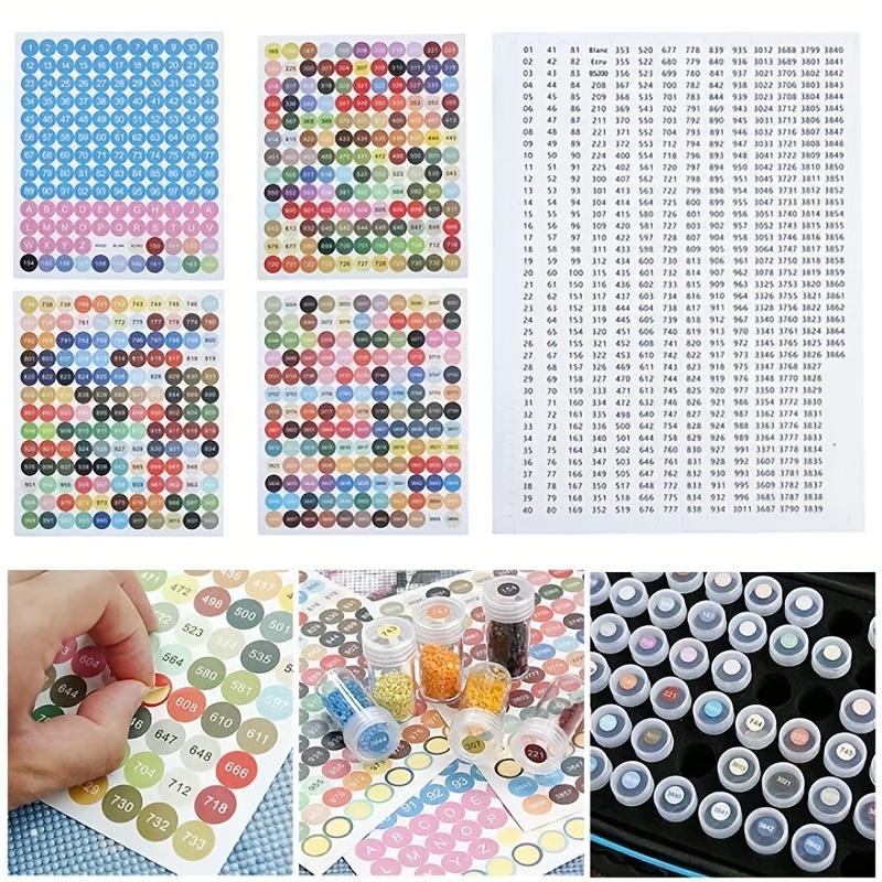 New Diamond Painting Accessories New Dmc Color Number - Temu