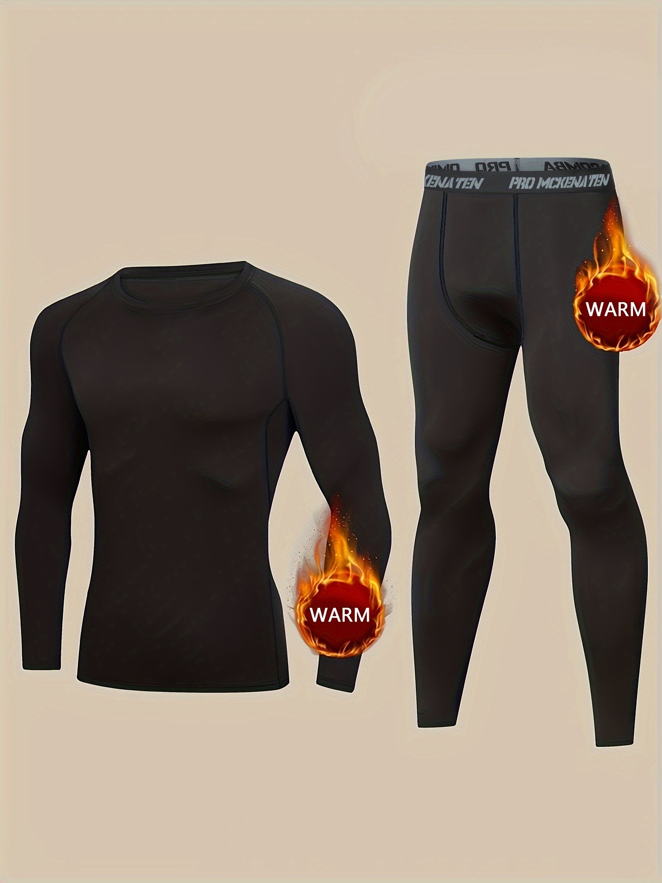 Ensemble de sous-vêtements thermiques chauffants pour femmes, usb  électrique sous-vêtement chauffant couche de base haut et bas Long Johns