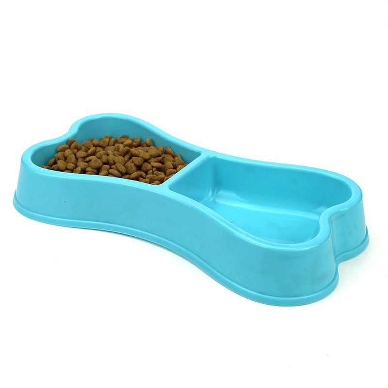 Solid Color Dog Bowls Plastic Dog Food Bowl Water Bowl Dog - Temu