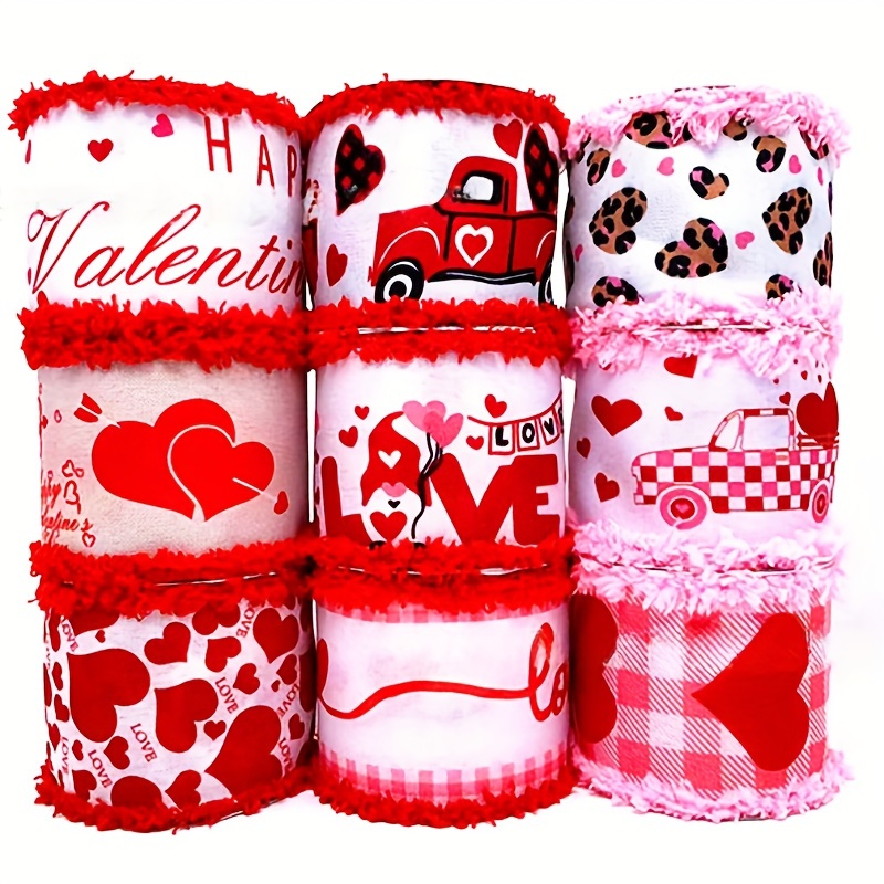  NOLITOY 3 Rolls Gift Box Ribbon Flowers Gift Ribbons for Flower  Bouquets Bow Balloon Valentines Day Ribbon Valentine Ribbons for Crafts  Gift Wrapping Ribbons Crafted Packing Ribbon Wedding : Health 