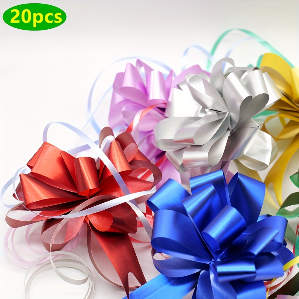 Gift Wrap Bow Christmas Gift Wrap Decoration Bow With Bells - Temu