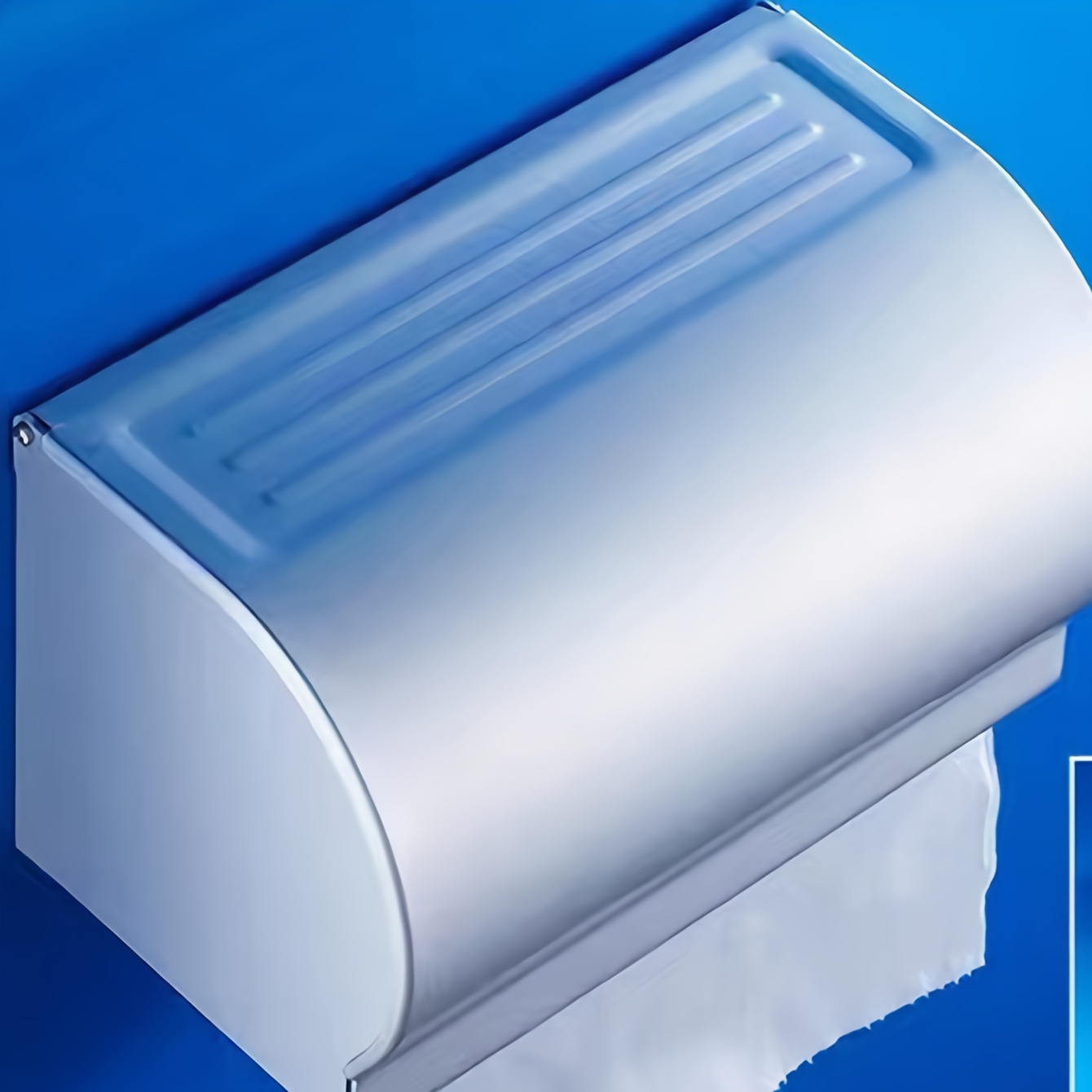 Conworld Soporte de papel higiénico para papel higiénico de 4 rollos,  soporte para papel higiénico sobre el tanque, soporte de pared de acero