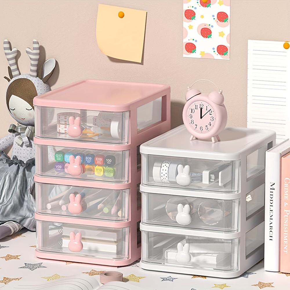 Bunny Organizer Drawers - Temu