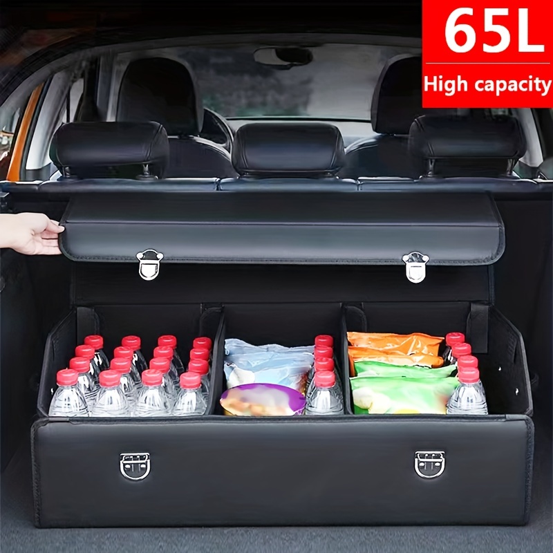 Hohe Kapazität, verstellbare Auto-Aufbewahrungsbox für den Rücksitz, 5  Taschen, Kofferraum-Organizer, Mehrzweck-Organizer für die Autositzlehne  aus
