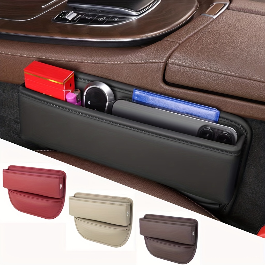 New Large Capacity Car Seat Back Middle Organizer Storage Pocket Holder  PouE3