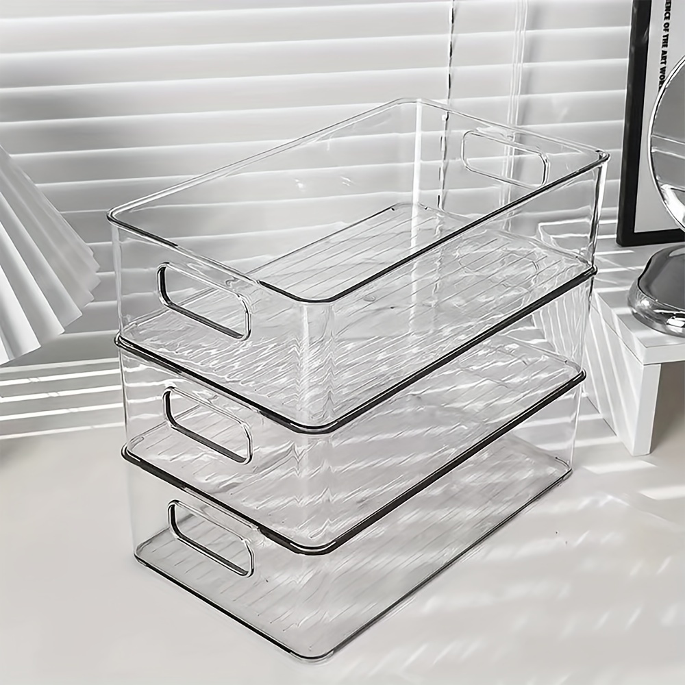 Clear Drawer Organizers Clear Boxes For Storage Desk Tidy Box Beauty Clear  Organizer Bags Bracket Stationary Holder