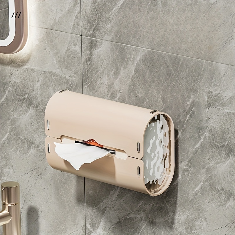 Soporte de papel higiénico para baño, colgador de rollo de papel de pared,  accesorios de baño