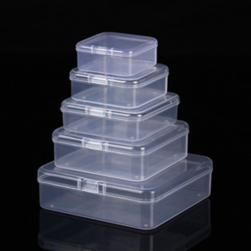 Plastic Clear Storage Box Large Capacity Transparent Box - Temu