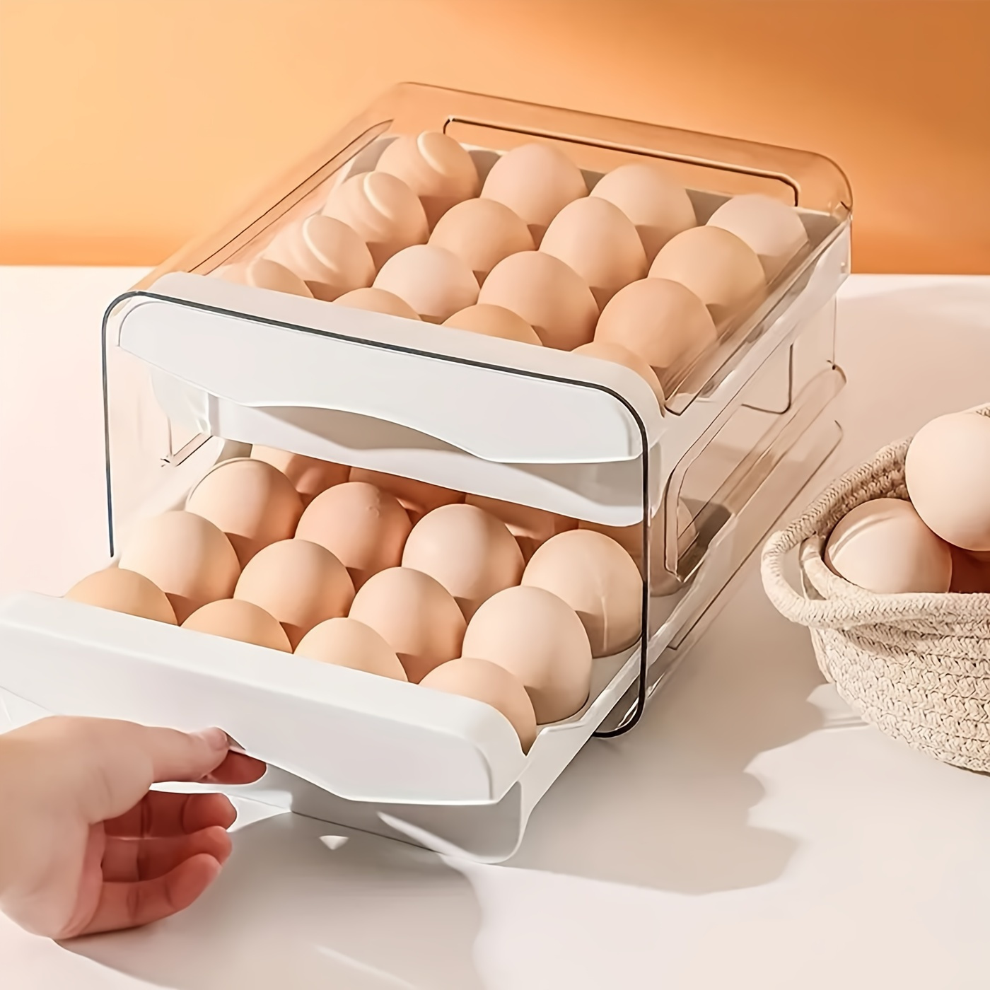 Penguin Egg Holder For Hard Boiled Eggs | Egg Container | Egg Cartons | Egg  Organizer For Refrigerator | Plastics Acrylic Egg Organizer For Refrigerat