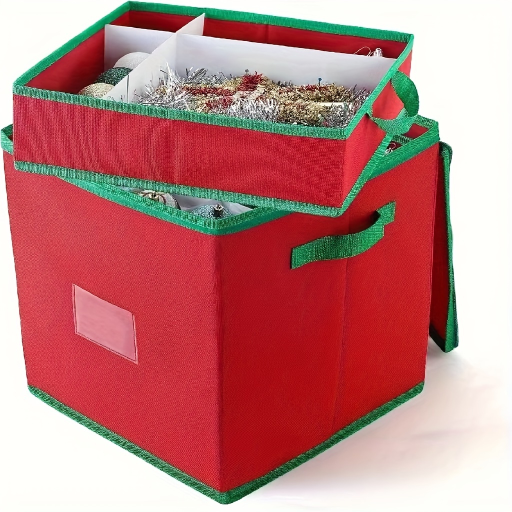 Christmas Ornament Box Storage - Temu