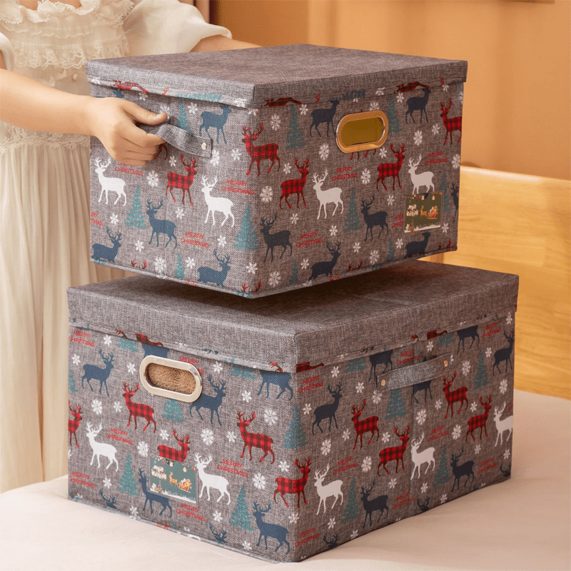 1pc Christmas Wrapping Storage Organizer With Flexible Partitions And  Pockets, Large Capacity Gift Wrap Storage Bag Fits Ribbon, Ornaments,  Holiday Accessories