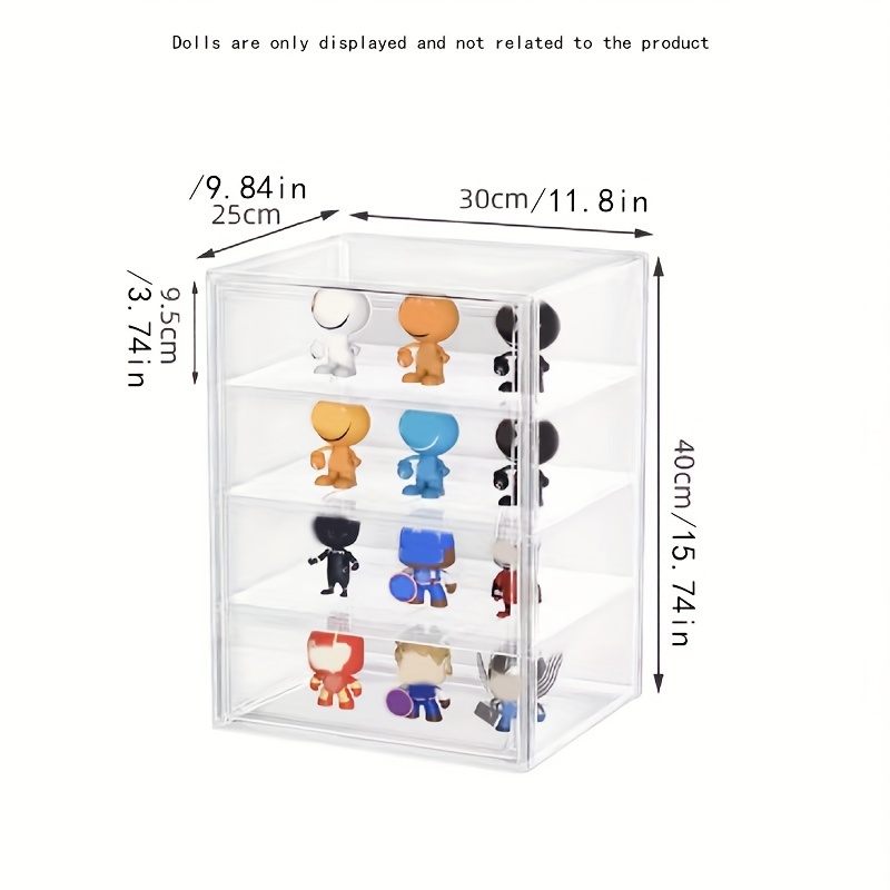 Handheld Storage Box Display Rack Doll Storage Cabinet Doll - Temu