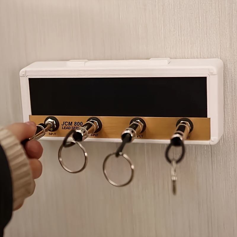 Uniclife Gabinete de llaves de acero de 28 llaves con cerradura de  combinación, organizador de llaves montado en la pared con código  reiniciable, caja