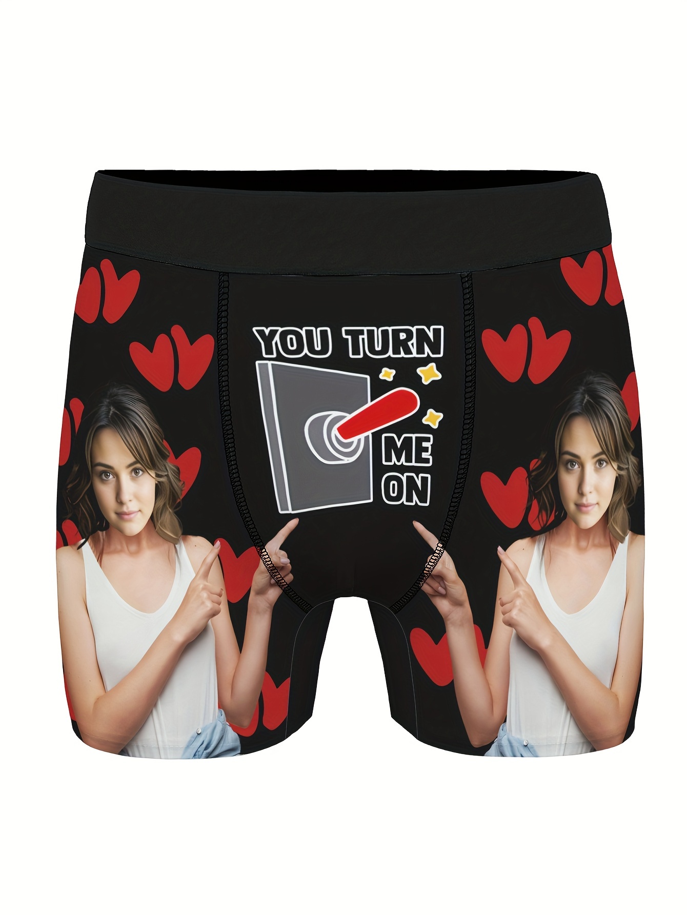 I Love My Girlfriend Boxers - Temu