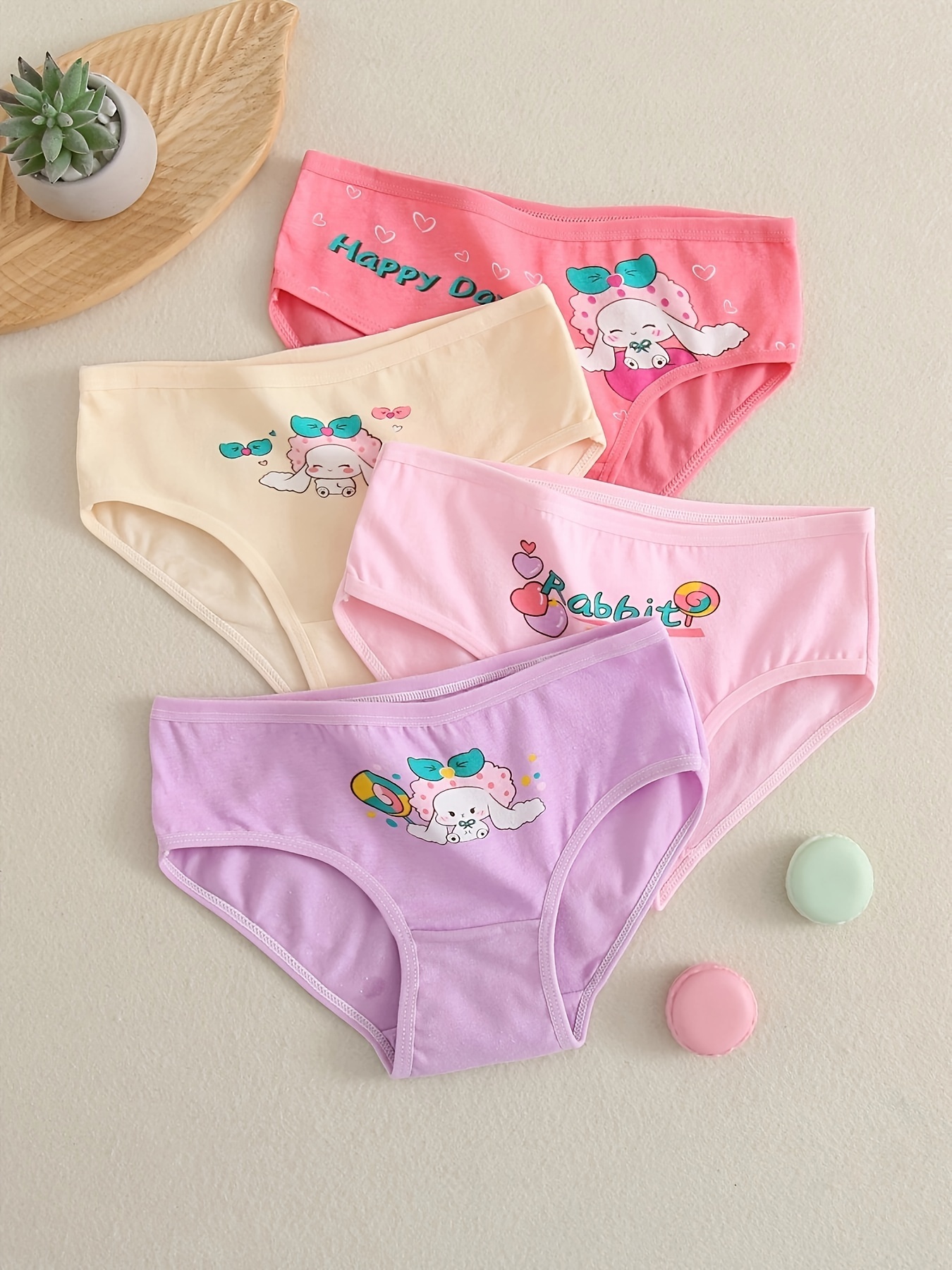 Panties Kawaii Cute Fruit Yummy Print Female Lingerie Thongs Briefs  Underwear for Women Cute Panties for Lady