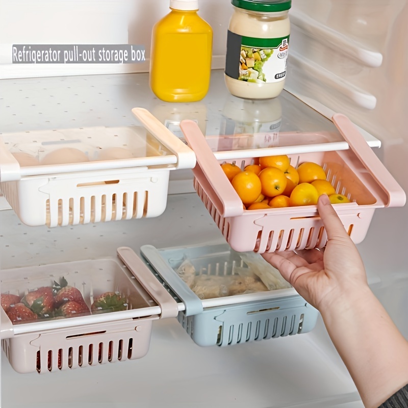 Kitchen Refrigerator Storage Box Transparent Beer Beverage Cola Easy Pull  Can Storage Finishing Fresh-keeping Box - Temu