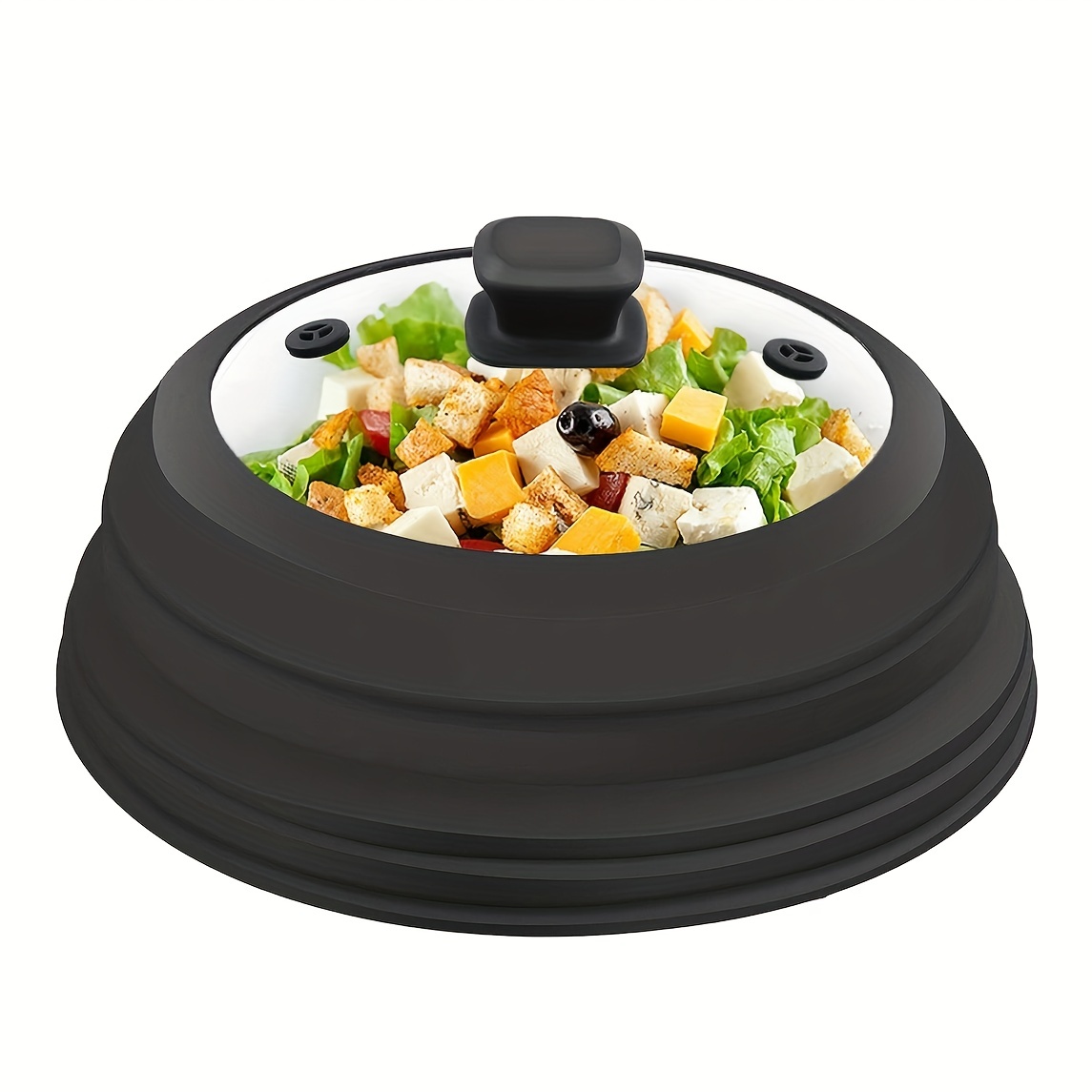  WLTK Cubierta anti-pulverización profesional de alimentos de  microondas con mango Tapa resistente al calor para microondas Dropshipping  : Hogar y Cocina