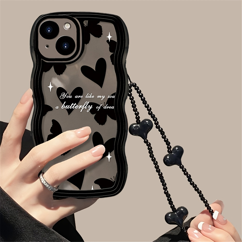 Premium Bb Machine With Bracelet Air Cushion Varnish Silicone Soft Phone  Case For All Iphone Models - Temu Germany