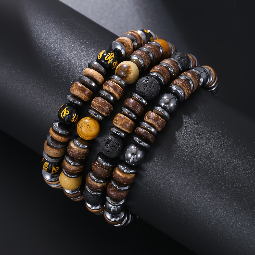 Bamboo Beaded Board Jewelry Making Wooden Diy Bracelet - Temu