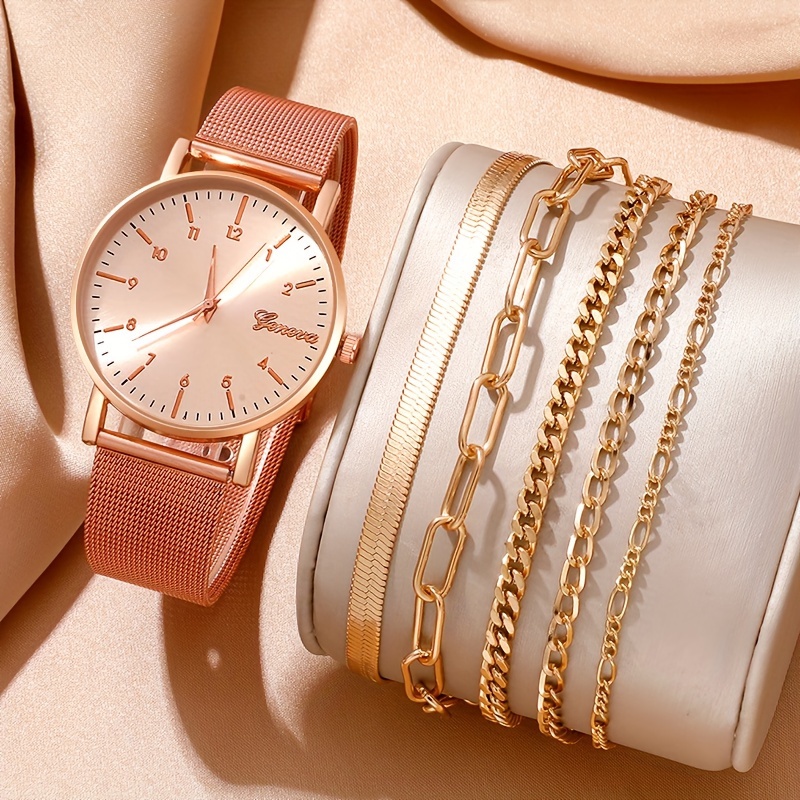 Cute rose gold outlet watches