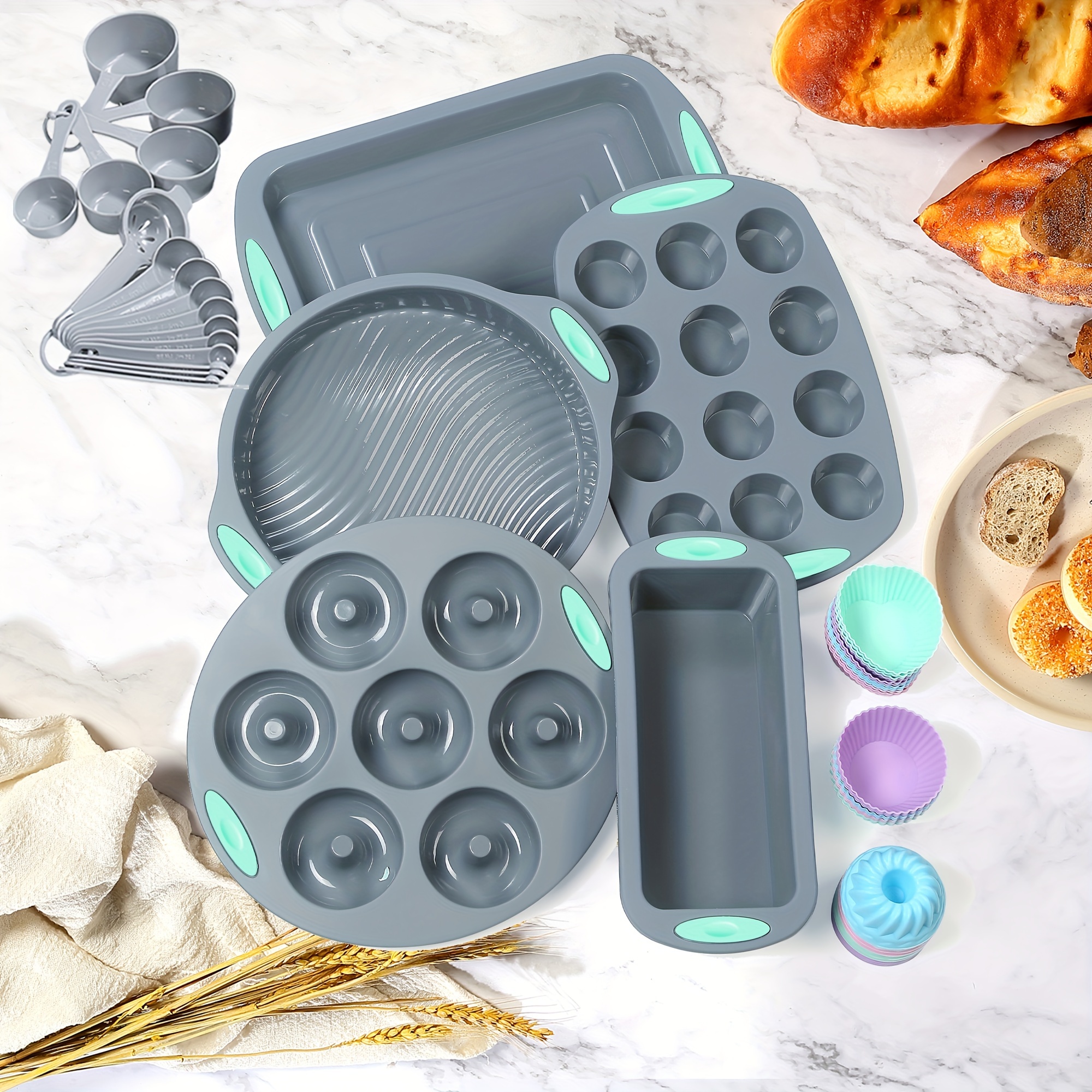 Non stick Silicone Muffin Pan With Perfect For Making - Temu