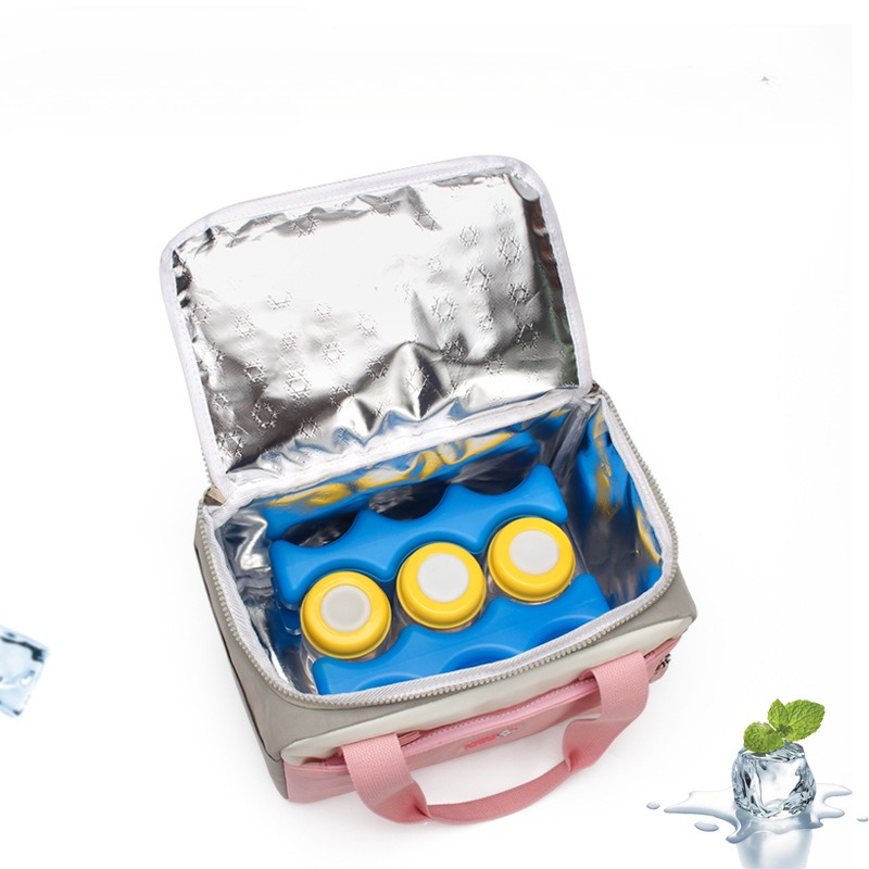 Breast Milk Cooler Bag-Waterproof Baby Milk Bag Freezer Mommy Travel  Backpack Portable Thermal Insulated Lunch Box for Women Men Kids Large  Capacity