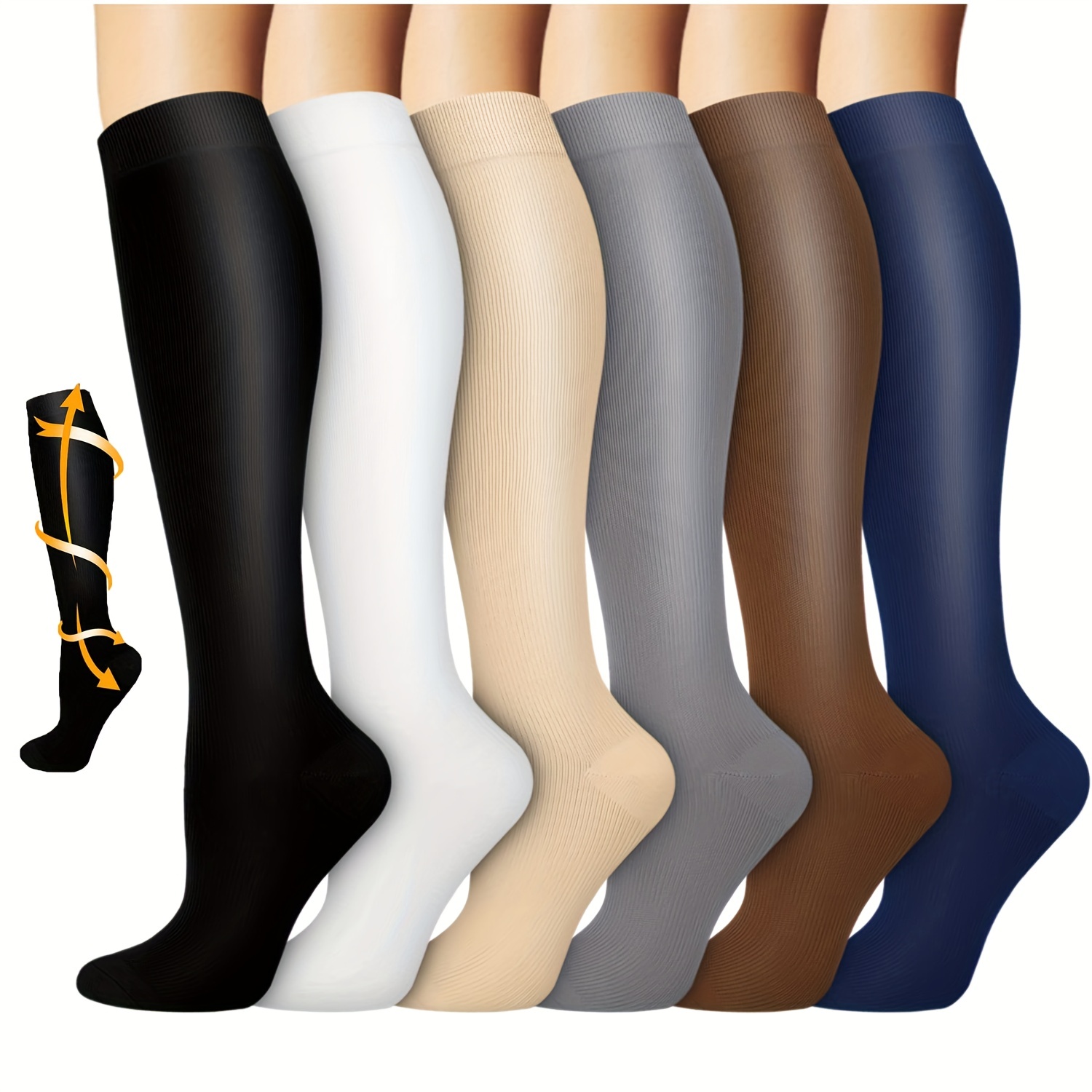 Compression Pantyhose Women graduated Compression Stockings - Temu